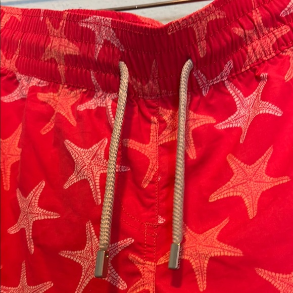Red and Pink Star Pattern Athletic Shorts - Picture 7 of 8